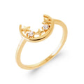 Coque de Nacre Bague plaqué or 2933410