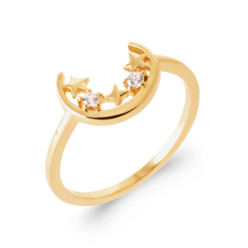 Coque de Nacre Bague plaqué or 2933410