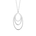 Coque de Nacre Collier argent 874302