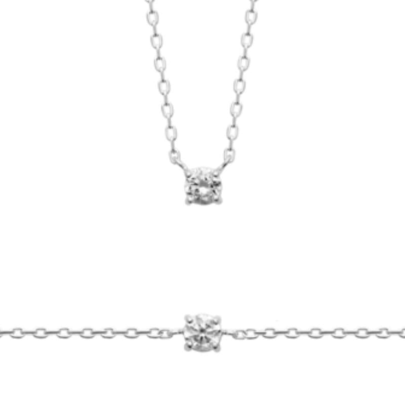 Coque de Nacre Chaîne argent 873004