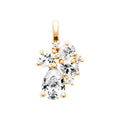 Coque de Nacre Pendentif plaqué or 2789410