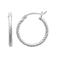 Coque de Nacre Créoles argent 1611320