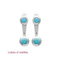 Coque de Nacre Boucles d'oreilles argent 1530630