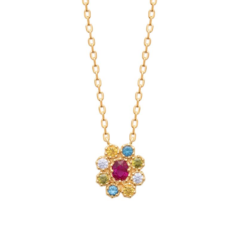 Coque de Nacre Chaîne plaqué or 974207