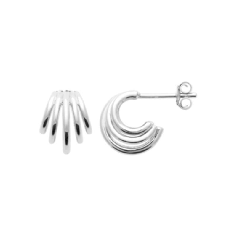Coque de Nacre Créoles argent 73055900