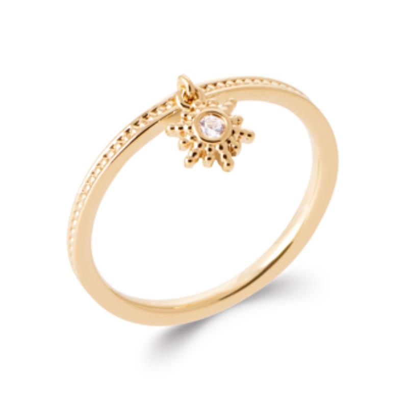 Coque de Nacre Bague plaqué or 2920810