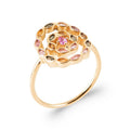 Coque de Nacre Bague plaqué or 20016305