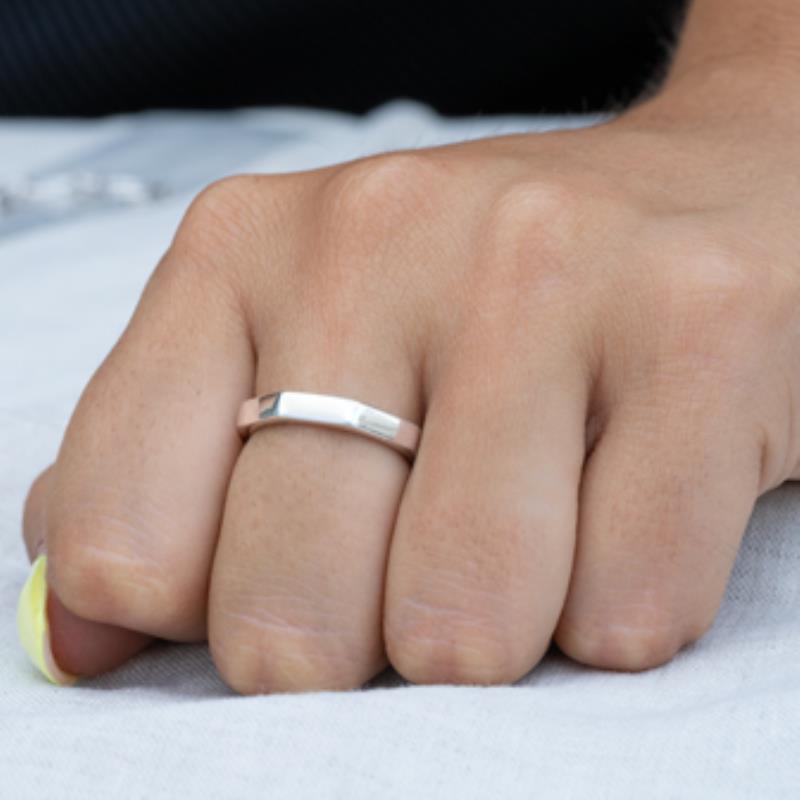 Coque de Nacre Bague argent 7940500