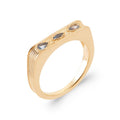 Coque de Nacre Bague plaqué or 20017060