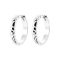 Coque de Nacre Créoles argent 7668000