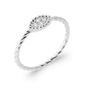 Coque de Nacre Bague argent 1942710