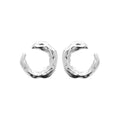 Coque de Nacre Puces d'oreilles argent 73049500