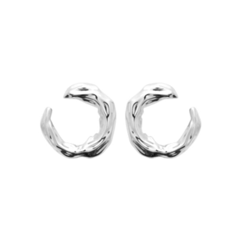 Coque de Nacre Puces d'oreilles argent 73049500