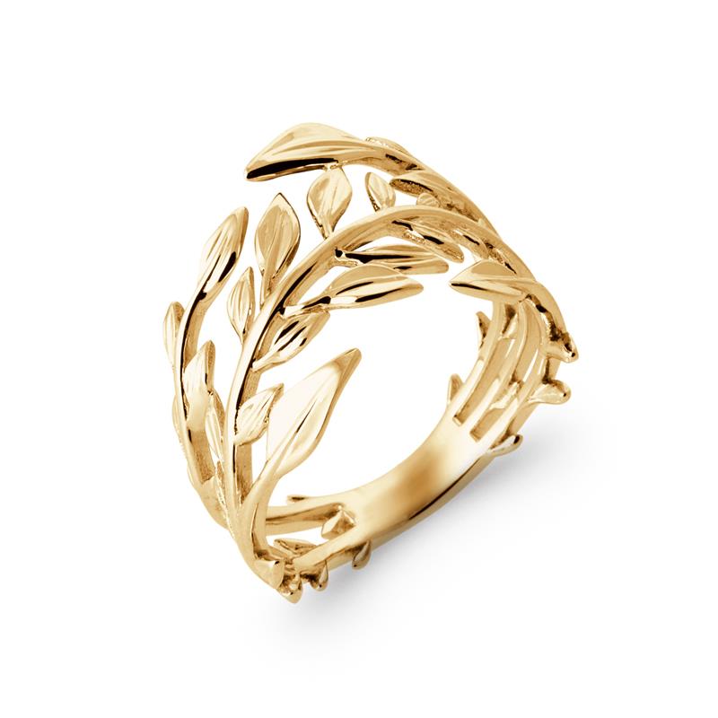 Coque de Nacre Bague plaqué or 2954500