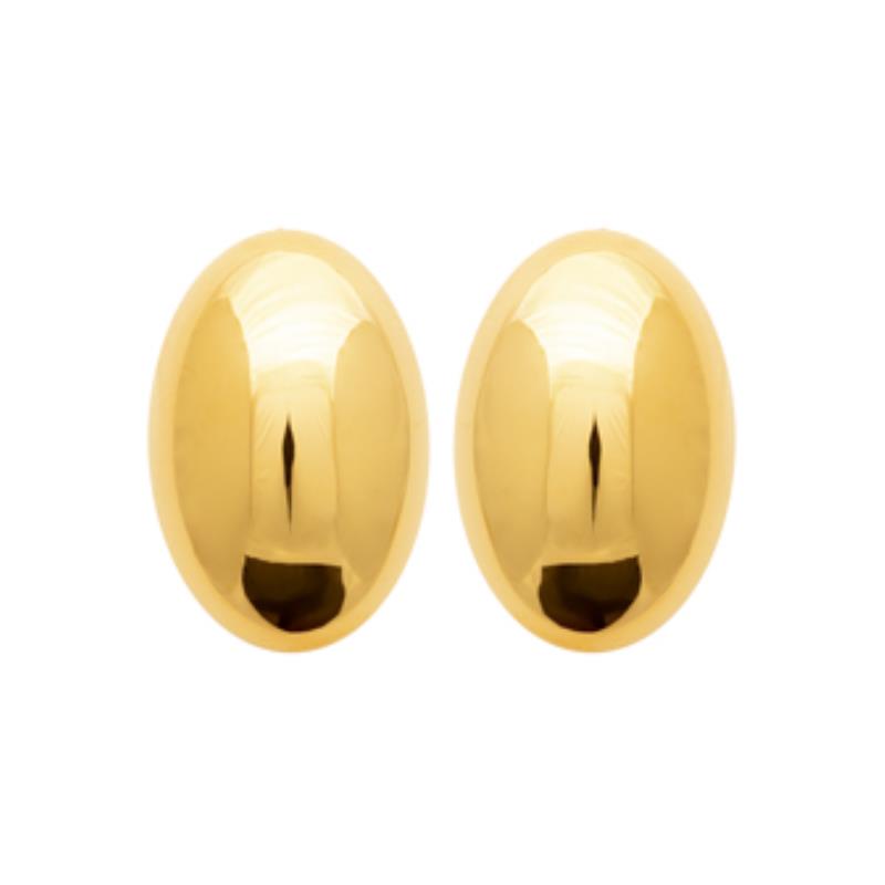 Coque de Nacre Boucles d'oreilles acier doré 3124209