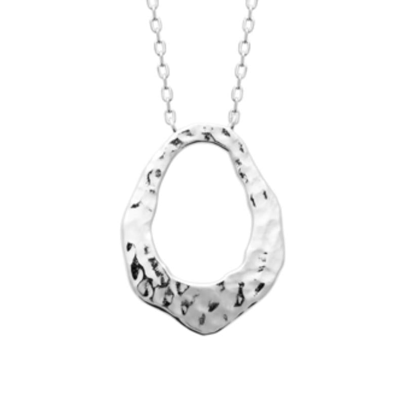 Coque de Nacre Collier argent 721965