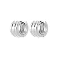 Coque de Nacre Créoles plaqué argent 4671000