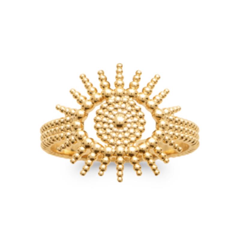 Coque de Nacre Bague plaqué or 2990000