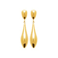 Coque de Nacre Boucles d'oreilles pendantes acier doré 3121209