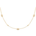 Coque de Nacre Collier plaqué or 974178