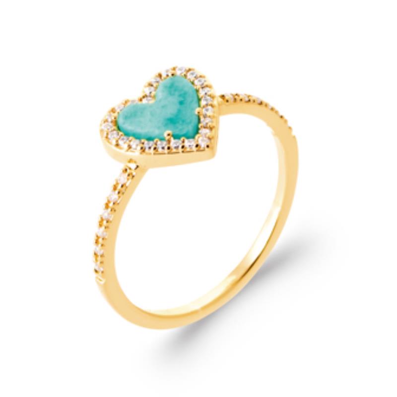 Coque de Nacre Bague plaqué or 2933760