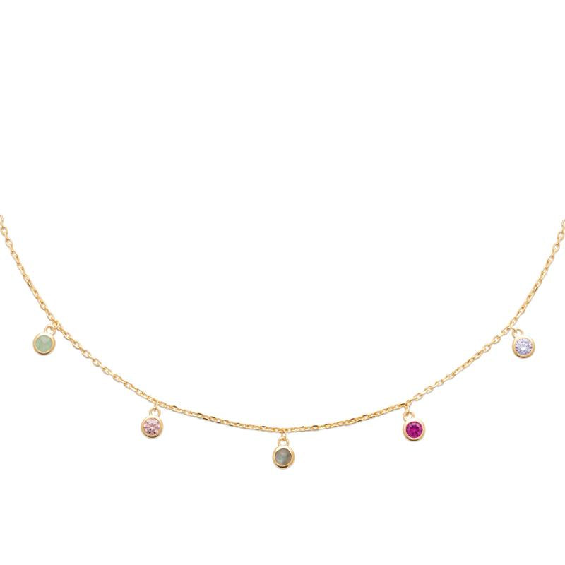 Coque de Nacre Collier plaqué or 974286
