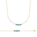 Coque de Nacre Collier plaqué or 973423