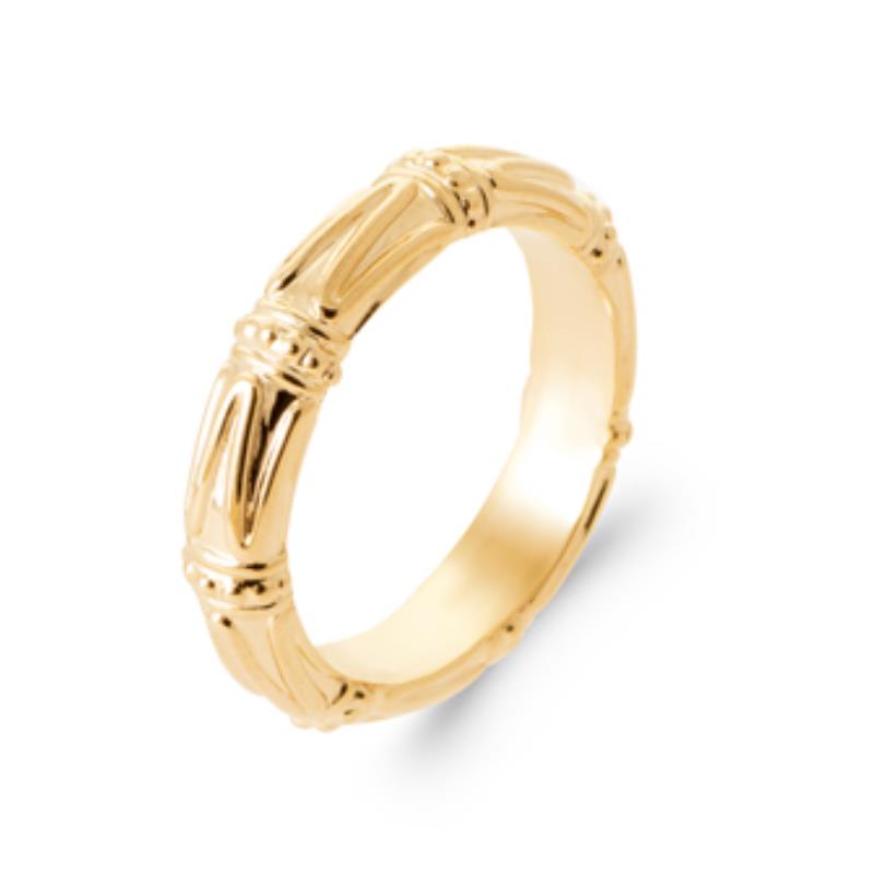 Coque de Nacre Bague plaqué or 2970100