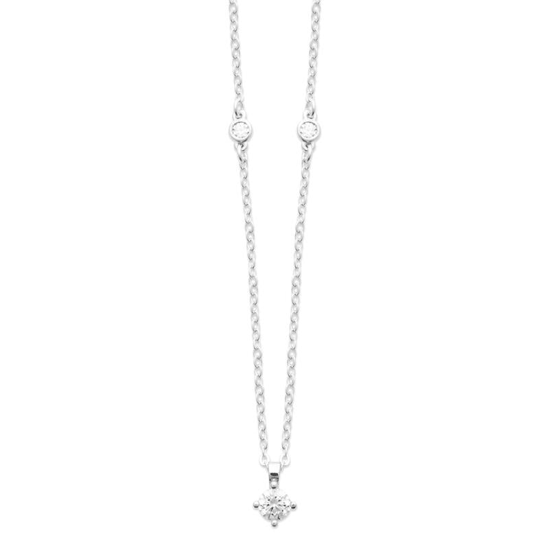 Coque de Nacre Collier argent 874254