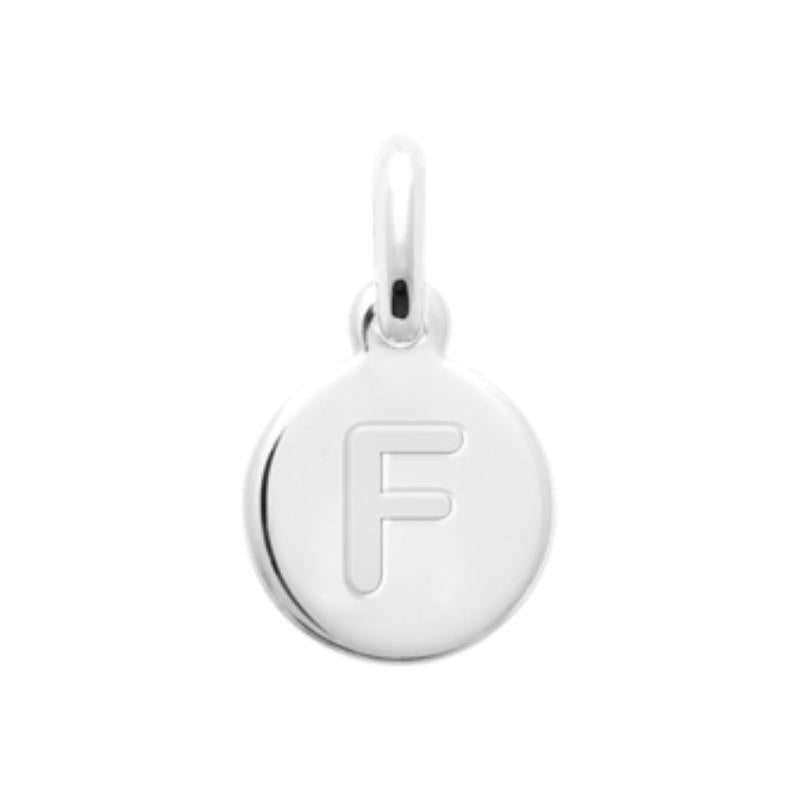 Coque de Nacre Pendentif initiale argent 7775706