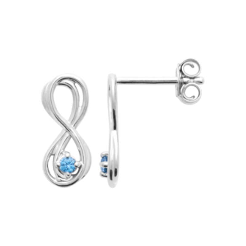 Coque de Nacre Puces d'oreilles argent 13060860