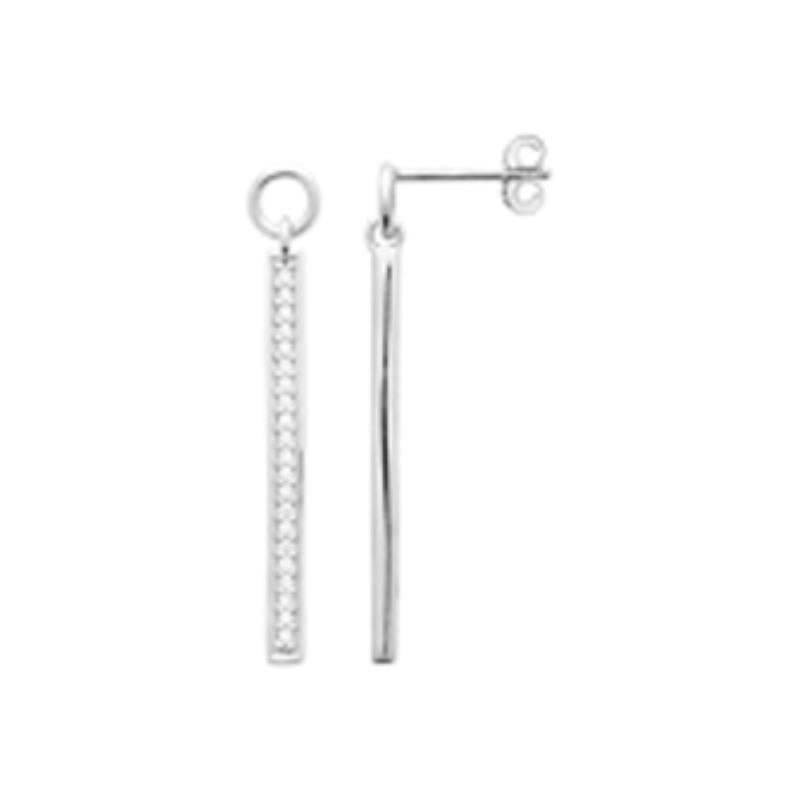 Coque de Nacre Boucles d'oreilles pendantes argent 13039310