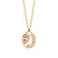 Coque de Nacre Collier plaqué or 974391