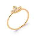 Coque de Nacre Bague plaqué or 2988810