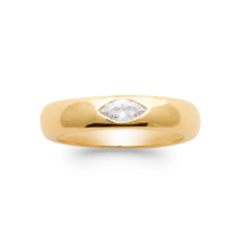 Coque de Nacre Bague plaqué or 2966210