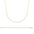 Coque de Nacre Collier plaqué or 973589
