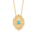 Coque de Nacre Collier plaqué or 974043