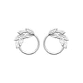 Coque de Nacre Puces d'oreilles argent 73036200