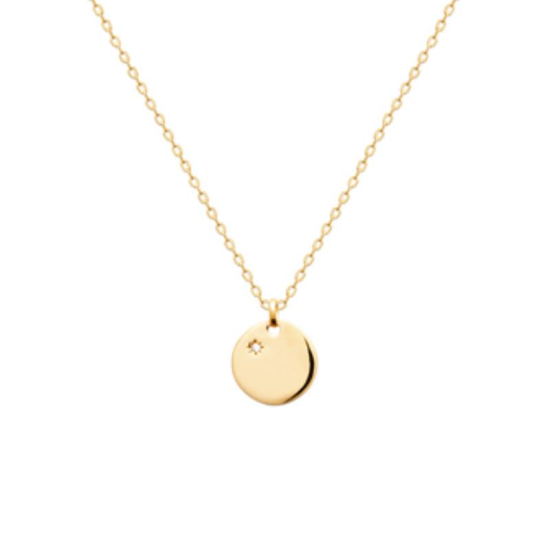 Coque de Nacre Médaille plaqué or 2782710