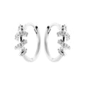 Coque de Nacre Créoles argent 1669310