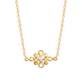 Coque de Nacre Collier plaqué or 973993