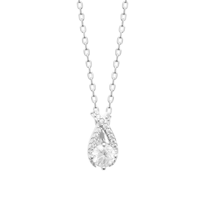 Coque de Nacre Collier argent 874118