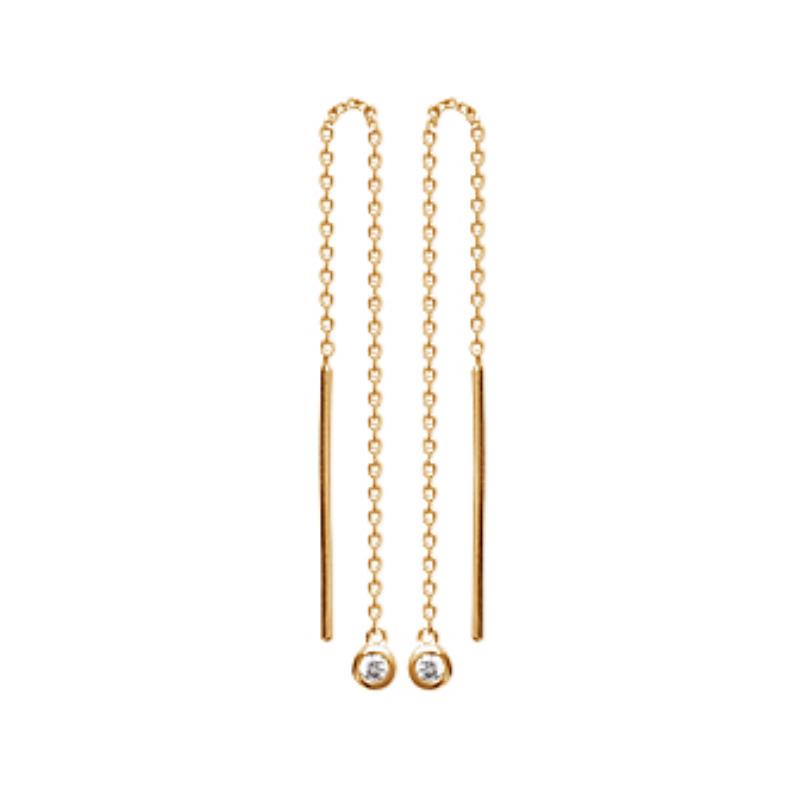 Coque de Nacre Boucles d'oreilles pendantes plaqué or 2537210