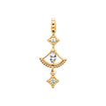 Coque de Nacre Pendentif plaqué or 2792510