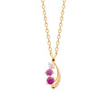 Coque de Nacre Collier plaqué or 974435