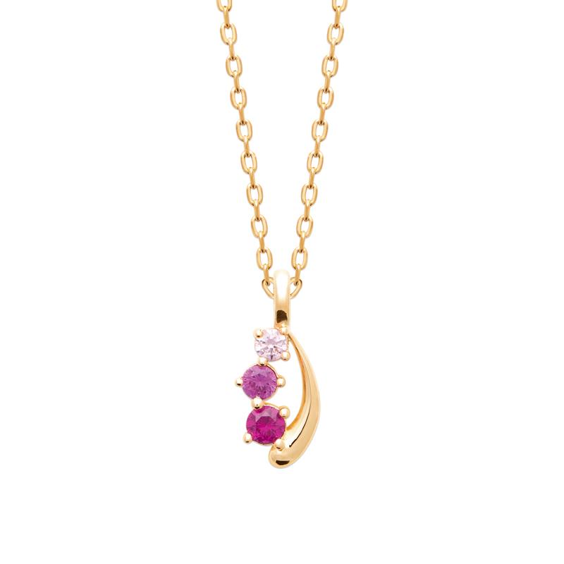 Coque de Nacre Collier plaqué or 974435