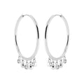 Coque de Nacre Créoles argent 1666810