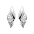 Coque de Nacre Puces d'oreilles argent 13061310