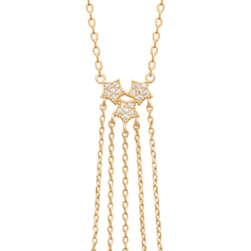 Coque de Nacre Collier plaqué or 973616