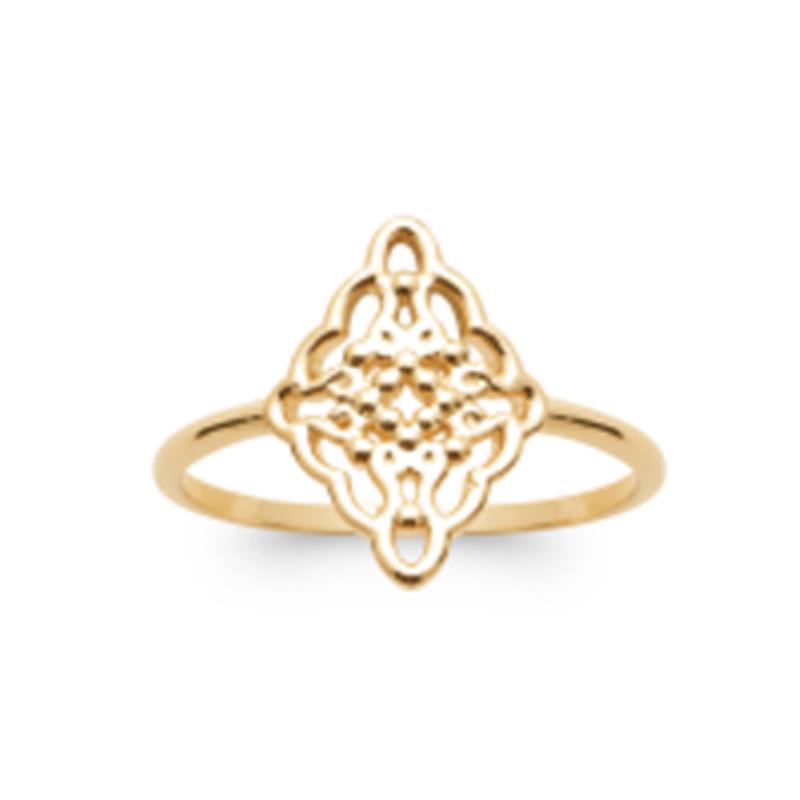 Coque de Nacre Bague plaqué or 2976900
